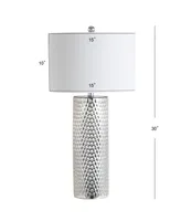 Jonathan Y Isabella Led Table Lamp - Silver