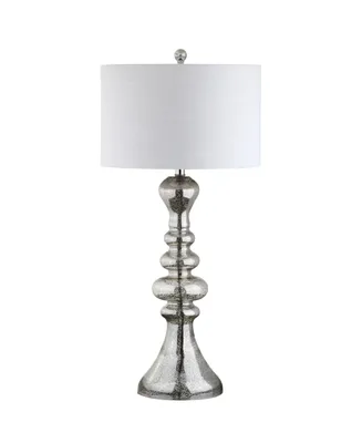 Jonathan Y Madeline Curved Glass Led Table Lamp