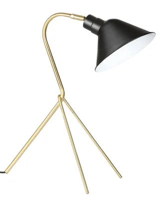 Jonathan Y Mae Brass Led Desk Lamp