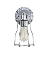 Jonathan Y Evelyn -Light Metal Vanity Light