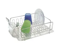 Forma Stainless Steel Sink Dish Drainer Rack with Tray Kitchen Drying Rack