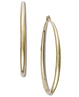 I.n.c. International Concepts Large -/" Gold-Tone Hoop Earrings