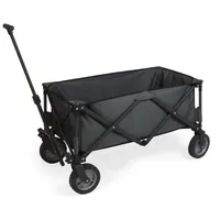 Oniva by Picnic Time Adventure Wagon Dark Grey Folding Utility Wagon