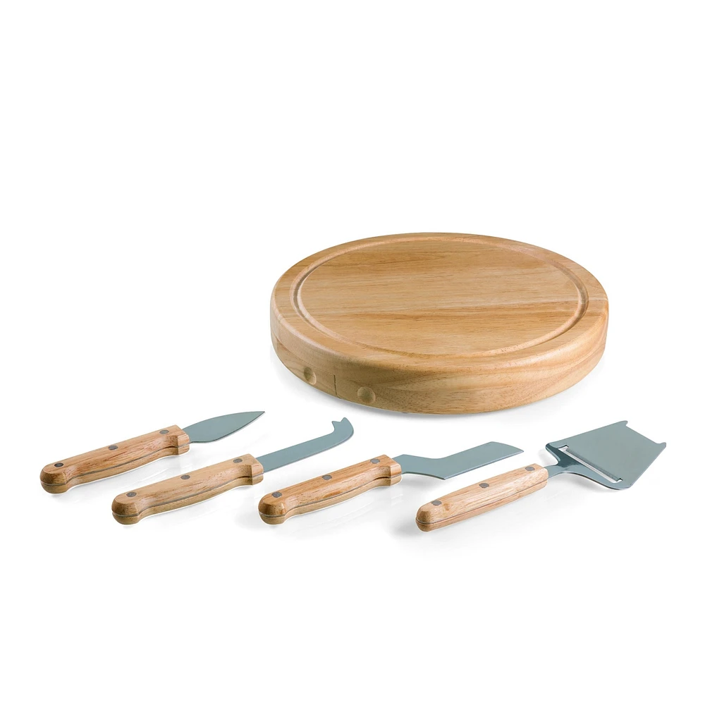 Toscana by Picnic Time Circo Cheese Board & Tools Set