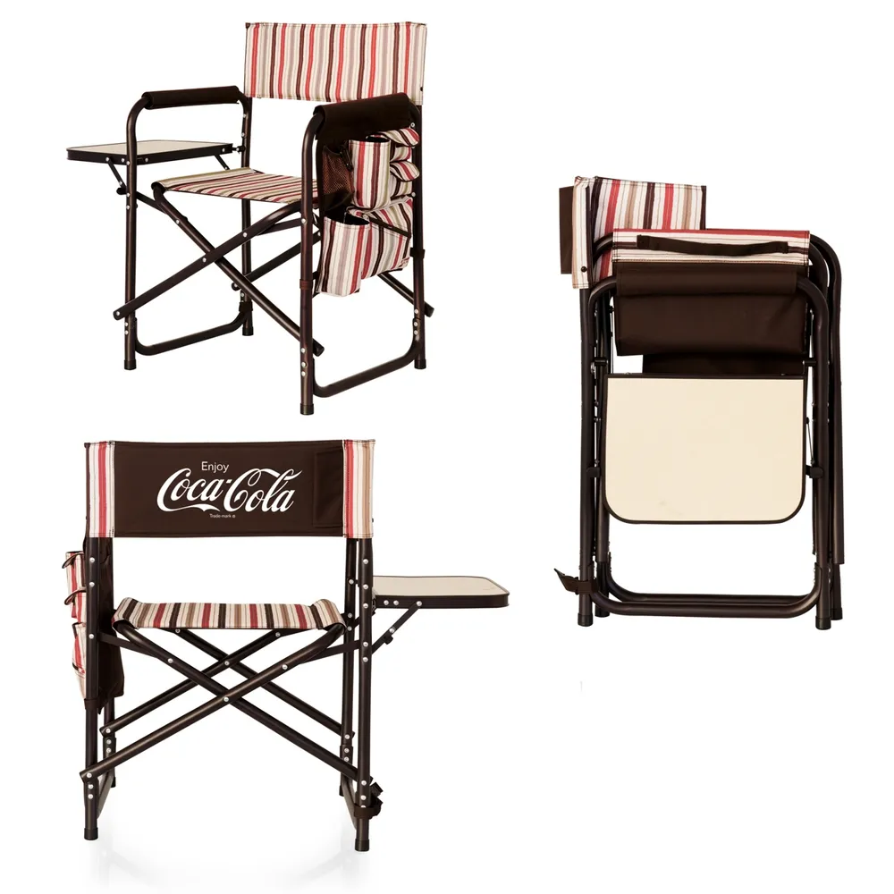 Oniva by Picnic Time Coca-Cola Portable Folding Sports Chair