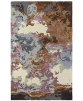 Oriental Weavers Galaxy 21905 Blue/Brown 5' x 8' Area Rug