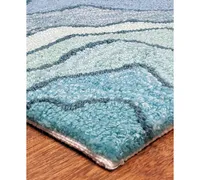 Liora Manne' Ravella 2267 Mykonos Blue 8'3" x 11'6" Indoor/Outdoor Area Rug