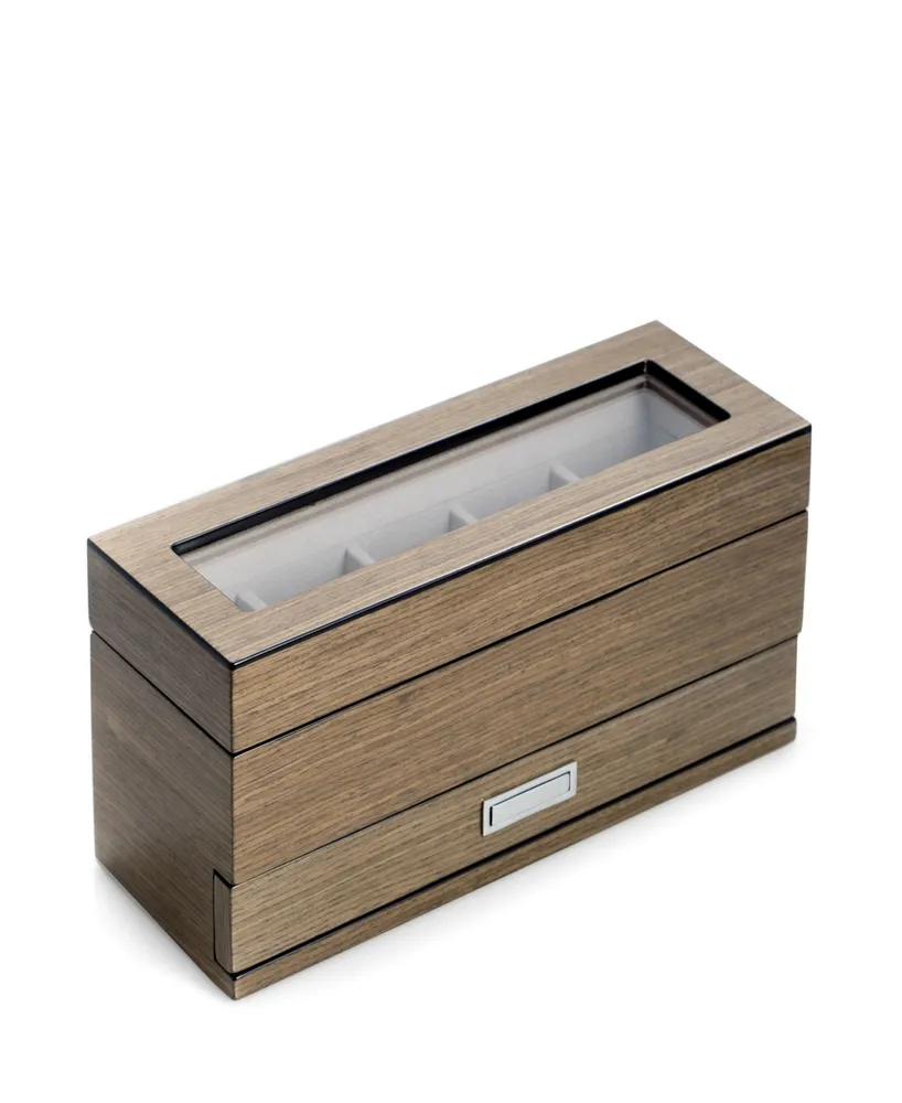 Gray Wood Watch Box