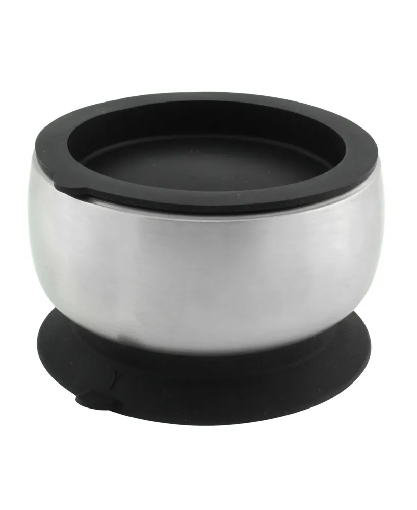 Avanchy Stainless Steel Suction Baby Bowl with Lid