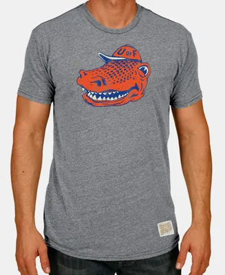 Retro Brand Men's Florida Gators Logo Tri-blend T-Shirt