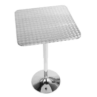Lumisource Bistro Adjustable Square Bar Table