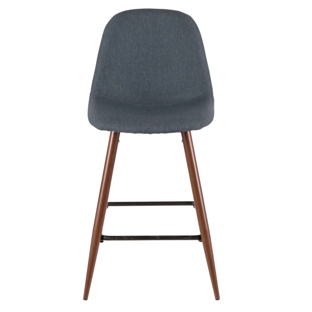 Lumisource Oregon Stackable Barstool Set of 2