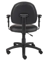 Boss Office Products Posture Chair W/ Adjustable Arms