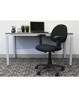 Boss Office Products Deluxe Posture Chair W/ Adjustable Arms