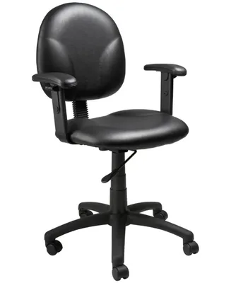 Boss Office Products Vinyl Diamond Task Chair