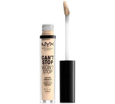 Nyx Professional Makeup Can't Stop Won't Contour Concealer, 0.11 oz.