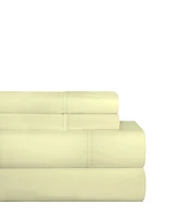 Celeste Home Luxury Weight Solid Cotton Flannel Sheet Set