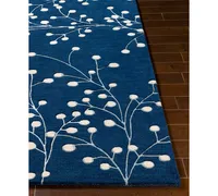 Surya Athena Ath-5156 Navy 2' x 3' Area Rug