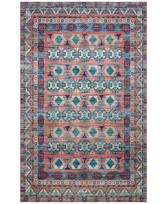 Justina Blakeney Cielo Cie-05 Terracotta/Multi 2'3" x 4' Area Rug