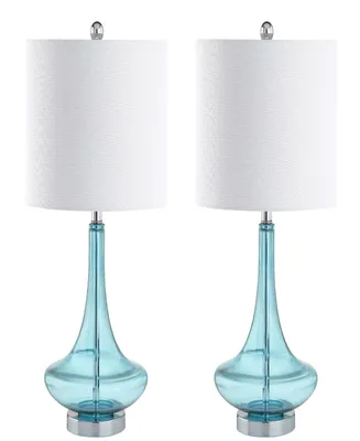 Jonathan Y Cecile Teardrop Led Table Lamp, Set of 2