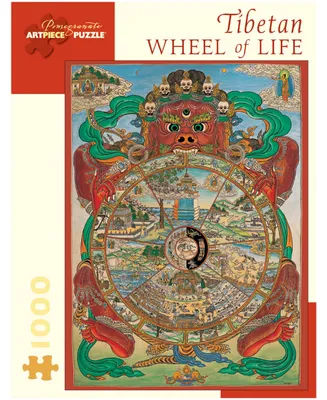 Tibetan Wheel of Life Jigsaw Puzzle- 1000 Pieces