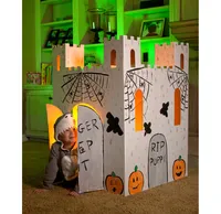 Easy Playhouse Castle Cardboard Playhouse