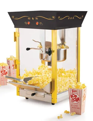 Nostalgia Vintage 8-Ounce Popcorn Cart - 53 Inches Tall
