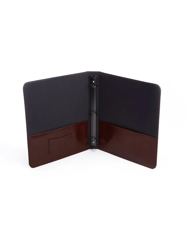 Royce New York Executive Leather Document Organizer Folder