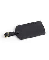 Royce New York Luggage Tag with Gold Plated Hardware