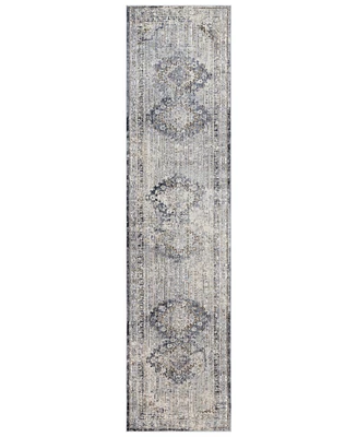 Livabliss Liverpool Lvp-2301 Charcoal 2'7" x 10'3" Runner Area Rug