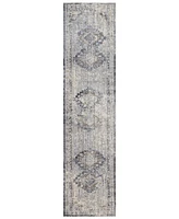 Livabliss Liverpool Lvp-2301 Charcoal 2'7" x 10'3" Runner Area Rug