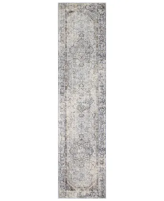 Livabliss Liverpool Lvp-2302 Charcoal 2'7" x 10'3" Runner Area Rug