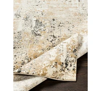 Livabliss Pune Pun-2300 Beige 2'7" x 10'3" Runner Area Rug