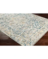 Livabliss Presidential Pdt-2300 Pale Blue 3'3" x 10' Runner Area Rug