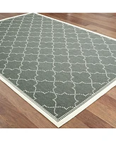 Oriental Weavers Marina 6025 6'7" x 9'6" Indoor/Outdoor Area Rug