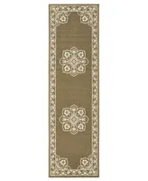 Oriental Weavers Marina 7764 2'3" x 7'6" Indoor/Outdoor Runner Area Rug