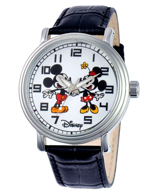 Disney Mickey and Minnie Mouse Men's Alloy Vintage Watch