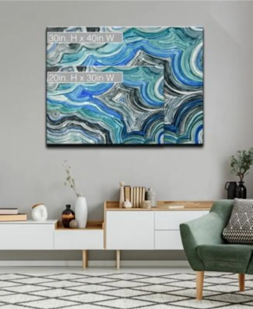 Ready2hangart Cool Geode Canvas Wall Art Collection