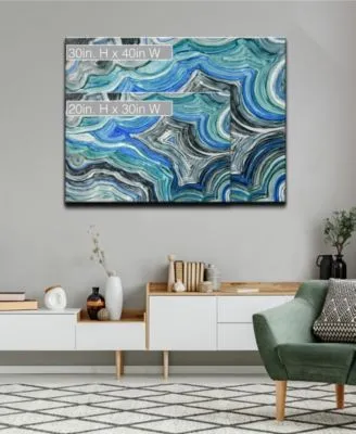 Ready2hangart Cool Geode Canvas Wall Art Collection