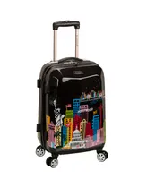 Rockland New York 20" Hardside Carry-On Spinner