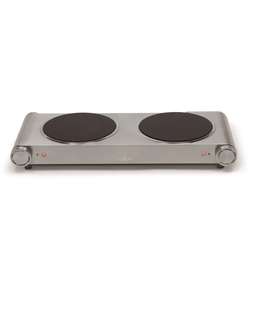 Salton Infrared Cooktop Double Burner