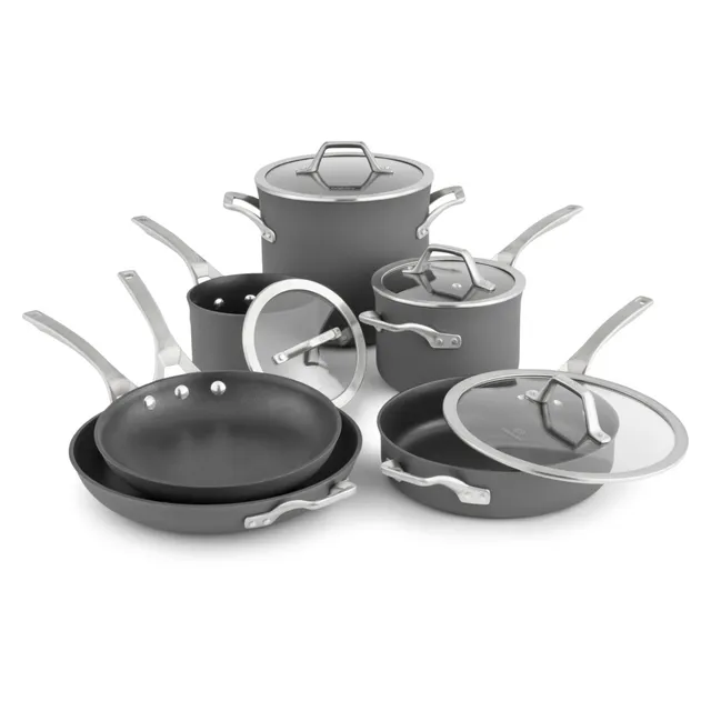 All-Clad B1 Aluminum Nonstick Cookware Set, 13 Piece - Macy's