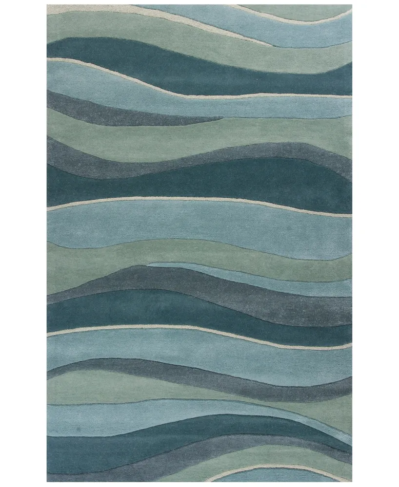 Kas Eternity Landscapes 2'3" x 7'6" Runner Area Rug