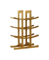 Oceanstar 12-Bottle Bamboo Wine Rack