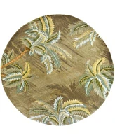 Kas Sparta Palm Trees 3102 Moss Area Rug