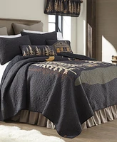 Moonlit Cabin Cotton Quilt Collection, King