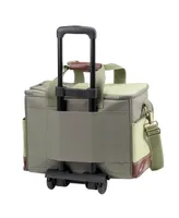 Picnic at Ascot Ultimate Picnic Cooler for 4 with Accessories and Wheeled Cart