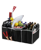 Picnic at Ascot 3 Section Folding Trunk, Tailgate, Shopping Organizer and Cooler