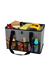 Picnic at Ascot Collapsible Storage Container, Organizer with Lid - Home or Auto