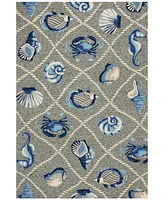 Kas Harbor Seaside 2' x 3' Indoor/Outdoor Area Rug